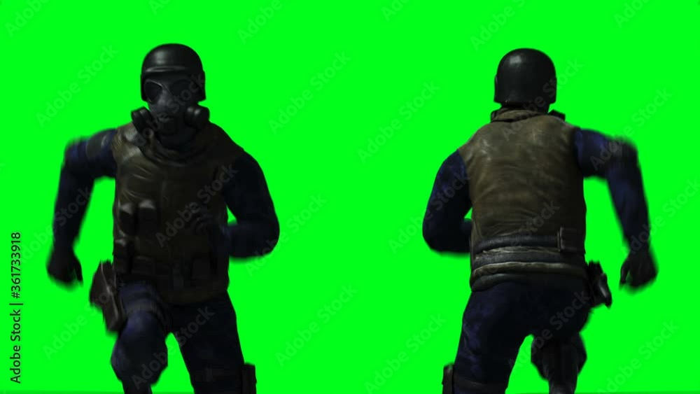Military soldier animation. Phisical, motion, blur. Realistic 4k animation. Green screen Military soldier animation. Phisical, motion, blur. Realistic 4k animation. Green screen