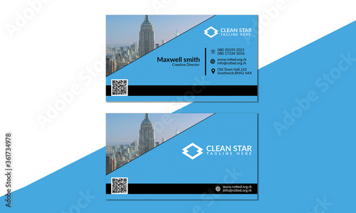 Corporate business card.