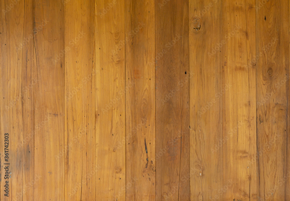 Naklejka premium wood texture of teak wood.