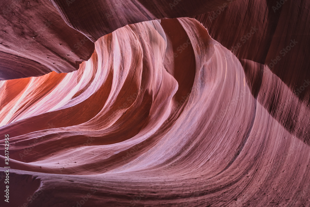 Obraz premium Interior de Antelope Canyon en Estados Unidos