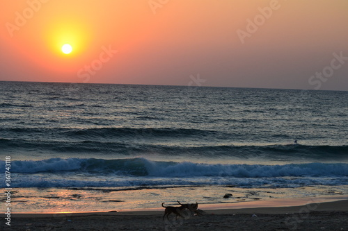 Obraz na płótnie Sunrise at Kırklareli - Kıyıköy w salonie