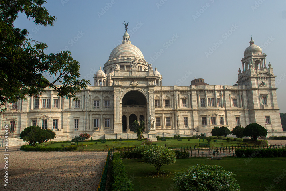 Beautiful Victoria memorial in Kolkata