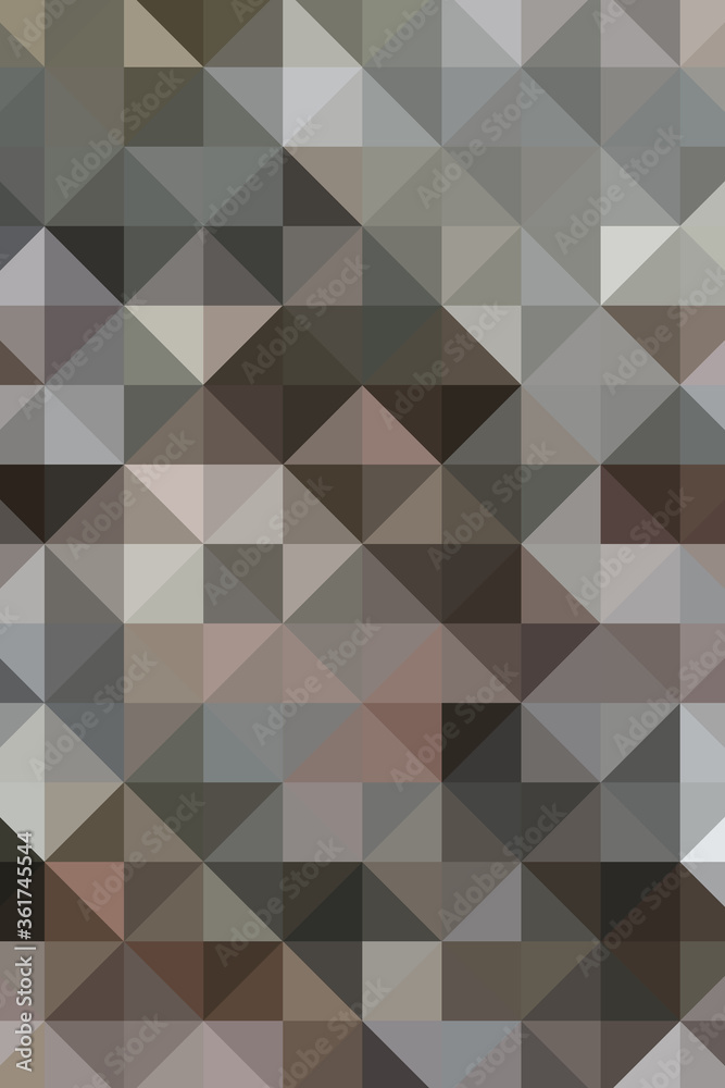 Multi-colored rectangular pixel background. The texture consisting of multi-colored triangles. Multi-colored rectangular pixel background. The texture consisting of multi-colored triangles.