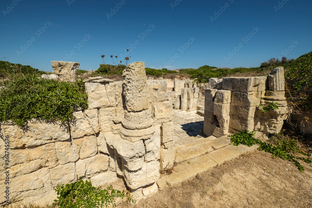 antigua capilla, castillo de San Felipe, siglo XVI ,boca del puerto de Mahón,  municipio de Villacarlos, Menorca, balearic islands, Spain
