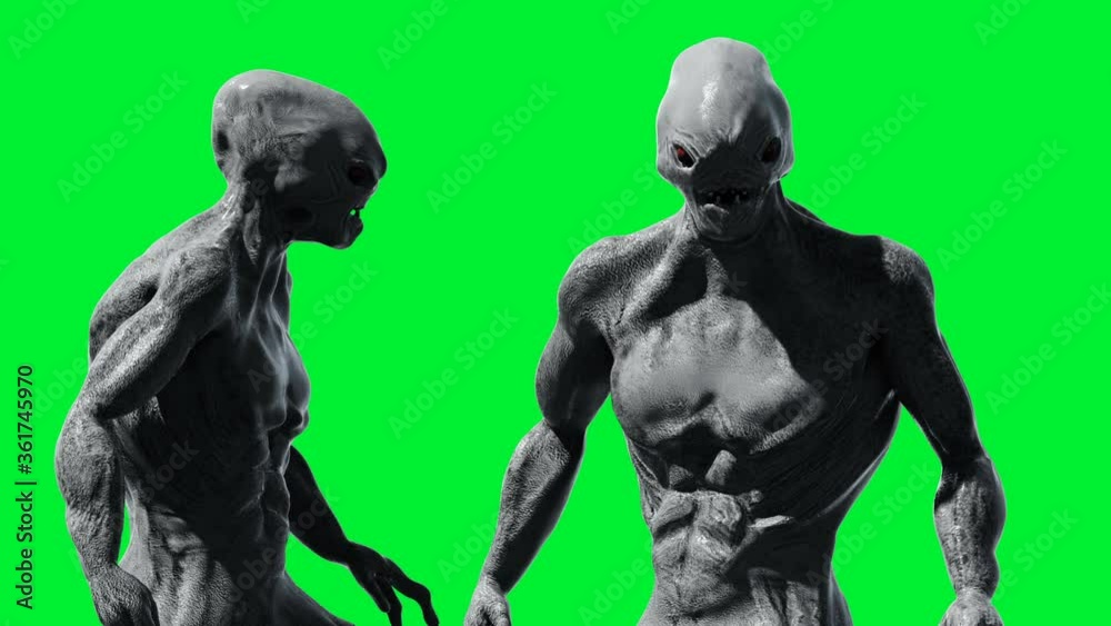 Scary monster animation. Phisical, motion, blur. Realistic 4k animation. Green screen Scary monster animation. Phisical, motion, blur. Realistic 4k animation. Green screen