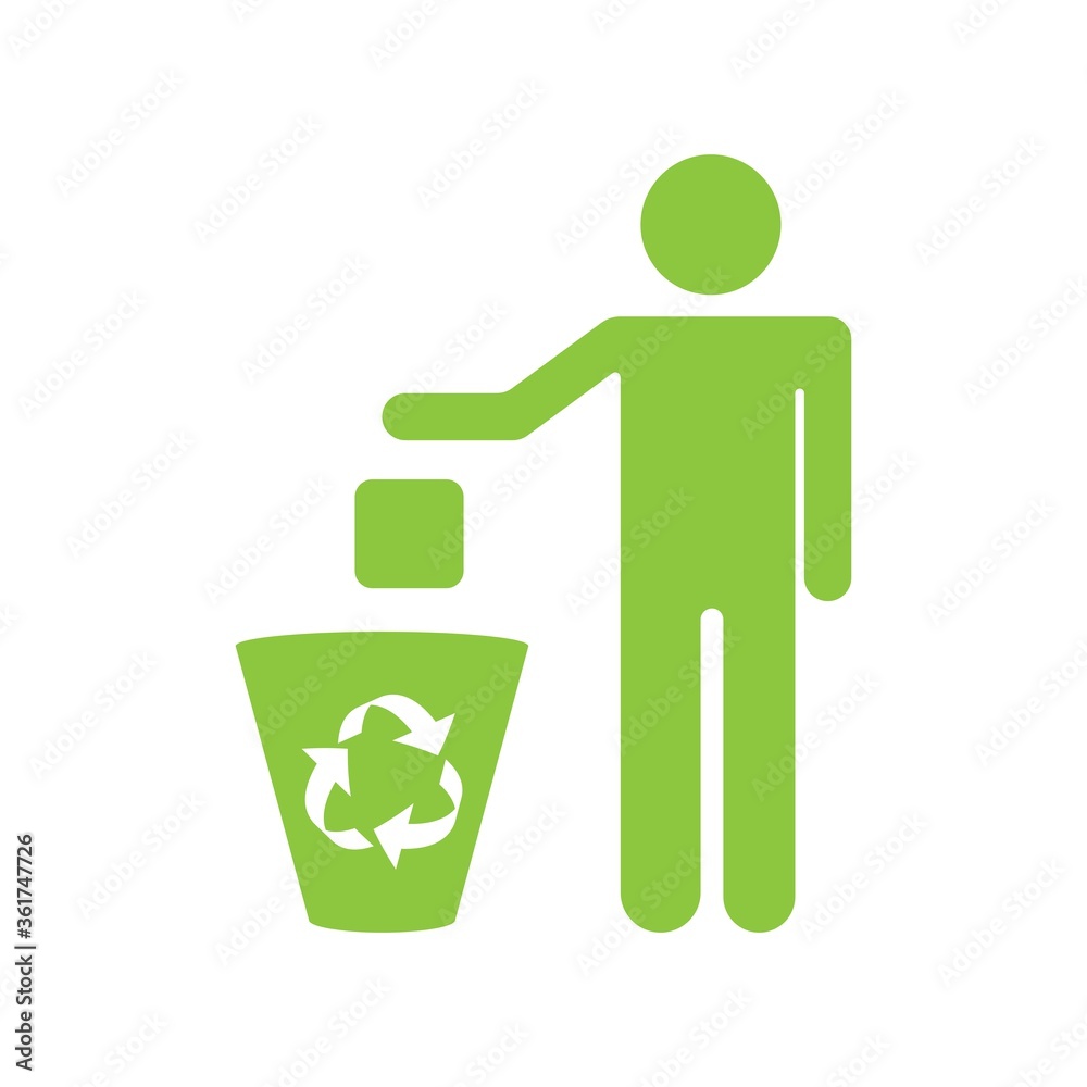 Don t throw trash. Don t throw trash