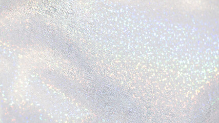 white glitter and bokeh for a background.