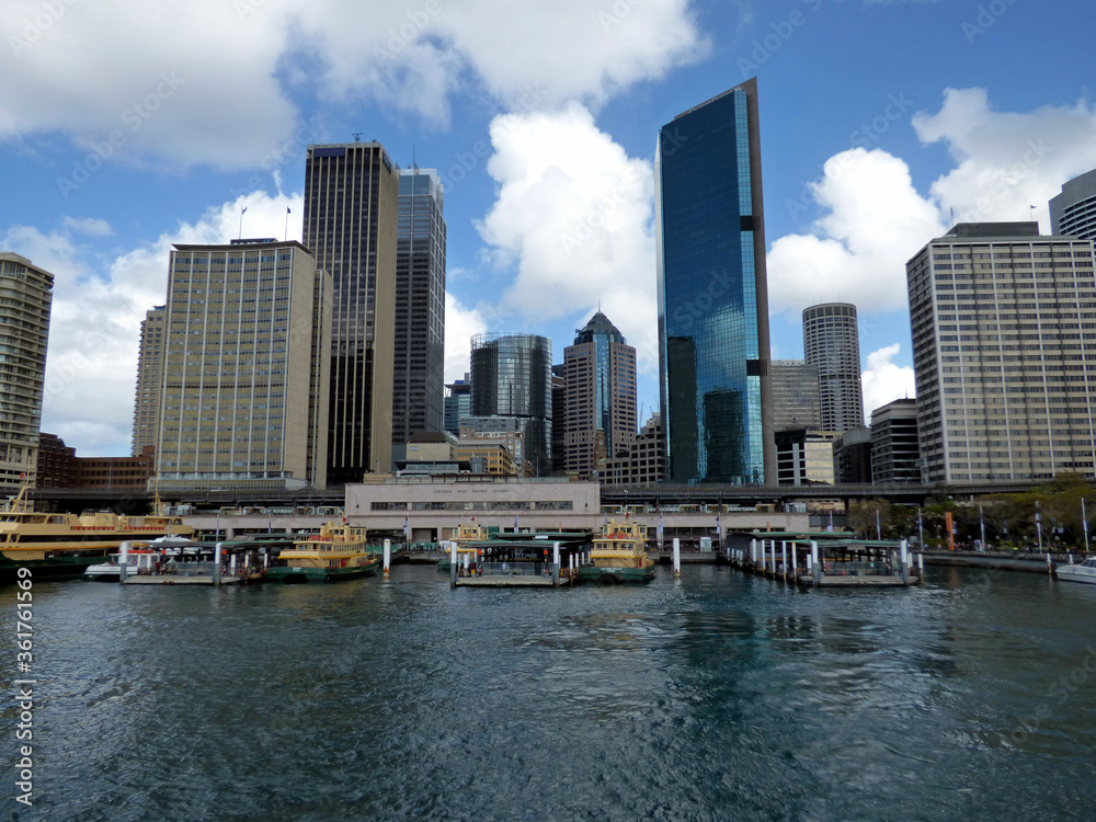 Obraz premium Australia, Sydney, 2014 August, , skyscrapers skyline