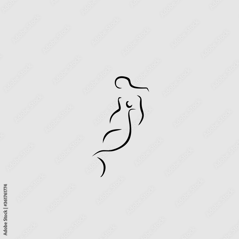 Fototapeta premium vector illustration of a bird