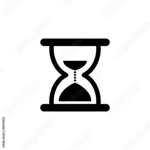 Hourglass Icon Vector Illustration Design