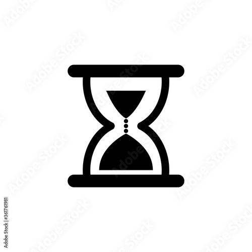 Hourglass Icon Vector Illustration Design