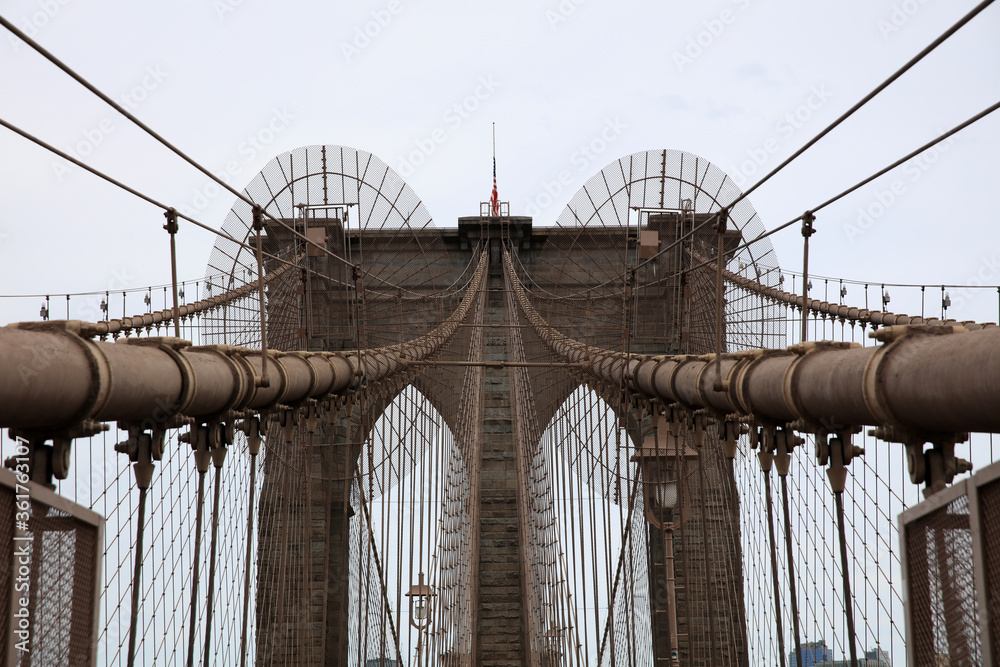 Obraz premium Brooklyn Bridge in New York City. USA