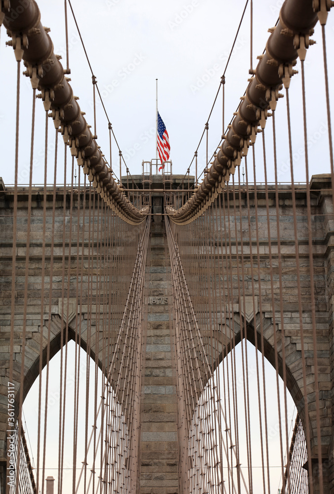 Obraz premium Brooklyn Bridge in New York City. USA