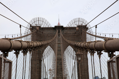 Brooklyn Bridge in New York City. USA