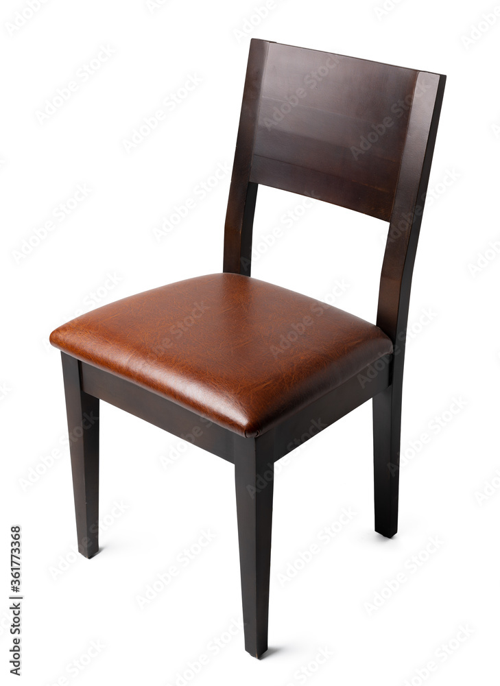 Fototapeta premium Classic retro chair isolated on white background