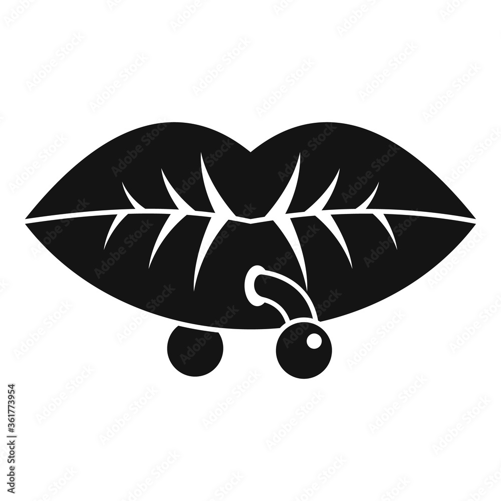 Woman lips piercing icon. Simple illustration of woman lips piercing vector icon for web design isolated on white background Woman lips piercing icon. Simple illustration of woman lips piercing vector icon for web design isolated on white background