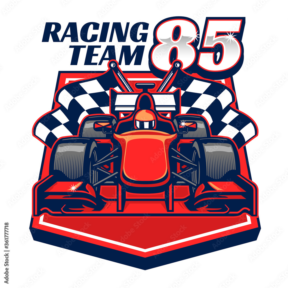 Fotografija formula racing car design