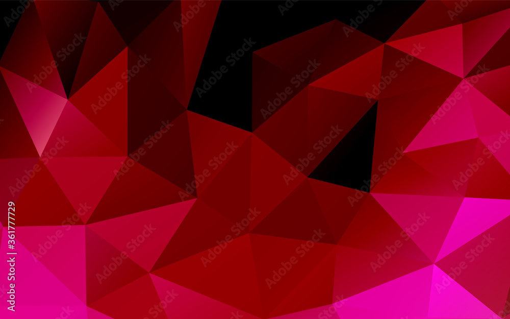 Fototapeta premium Creative colorful abstract polygonal background design. Graphic design template.
