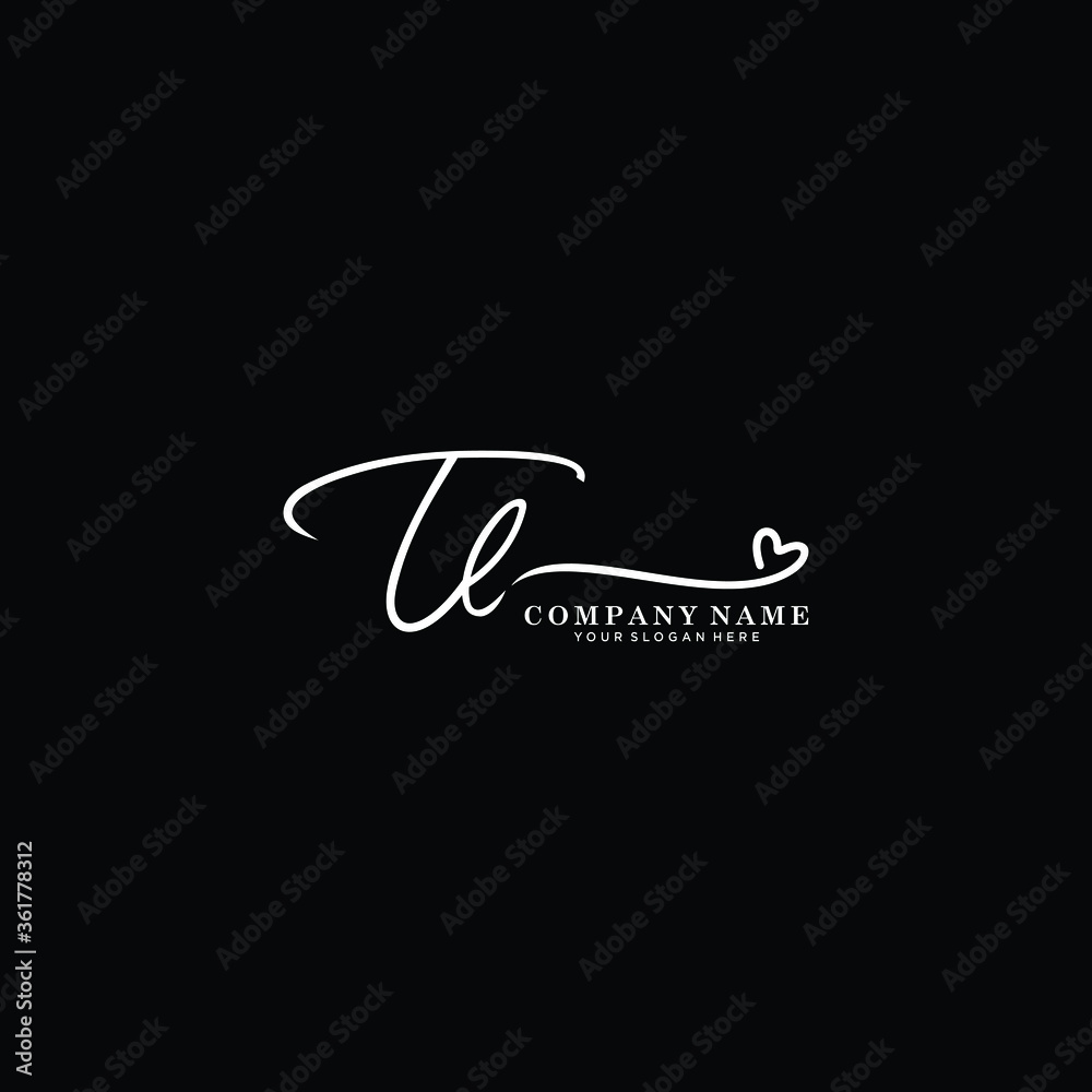 TL initials signature logo. Handwriting logo vector templates. Hand drawn Calligraphy lettering Vector illustration.
TL initials signature logo. Handwriting logo vector templates. Hand drawn Calligraphy lettering Vector illustration.