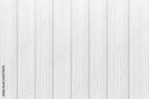Wood plank white timber texture background.Vintage table plywood woodwork hardwoods at summer for copy space © torsakarin