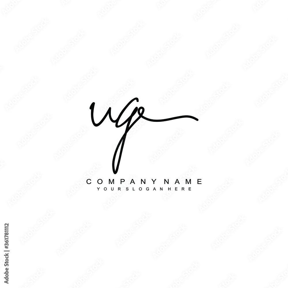 UG initials signature logo. Handwriting logo vector templates. Hand drawn Calligraphy lettering Vector illustration.
UG initials signature logo. Handwriting logo vector templates. Hand drawn Calligraphy lettering Vector illustration.