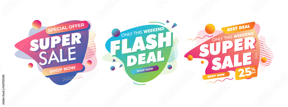 super sale banner template design, Big deal special offer end of season vector illustration. for offline online shop promotion discount sign super sale banner template design, Big deal special offer end of season vector illustration. for offline online shop promotion discount sign