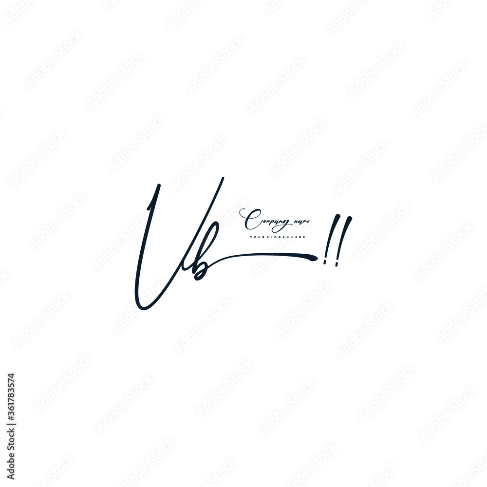 VB initials signature logo. Handwriting logo vector templates. Hand drawn Calligraphy lettering Vector illustration.
VB initials signature logo. Handwriting logo vector templates. Hand drawn Calligraphy lettering Vector illustration.