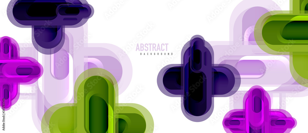 Modern vector glass cross shape abstract technology background for cover, placard, poster, banner or flyer Modern vector glass cross shape abstract technology background for cover, placard, poster, banner or flyer