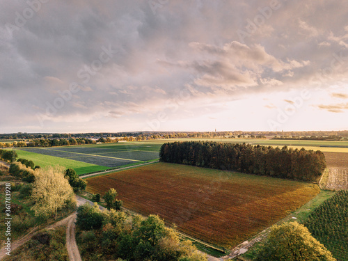 Baggersee bei Tostedt von oben