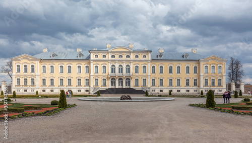 rundale palace near riga estonia