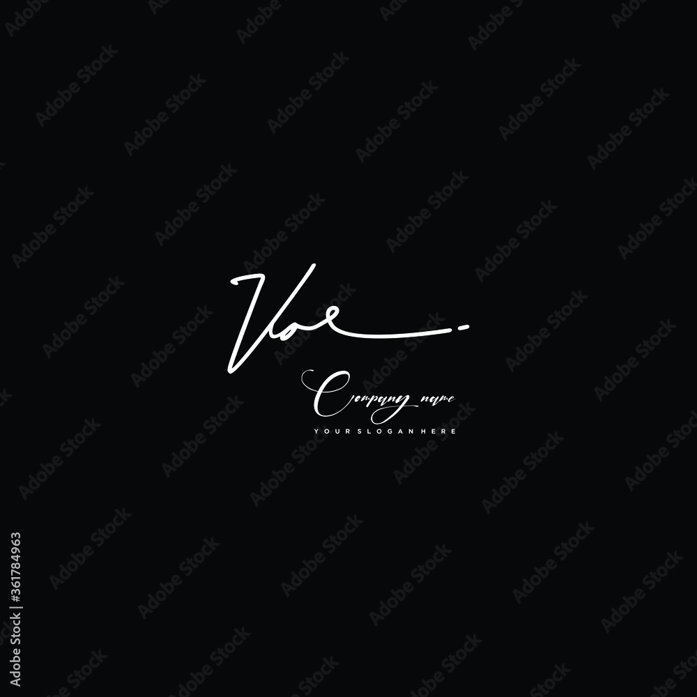 VO initials signature logo. Handwriting logo vector templates. Hand drawn Calligraphy lettering Vector illustration.
VO initials signature logo. Handwriting logo vector templates. Hand drawn Calligraphy lettering Vector illustration.