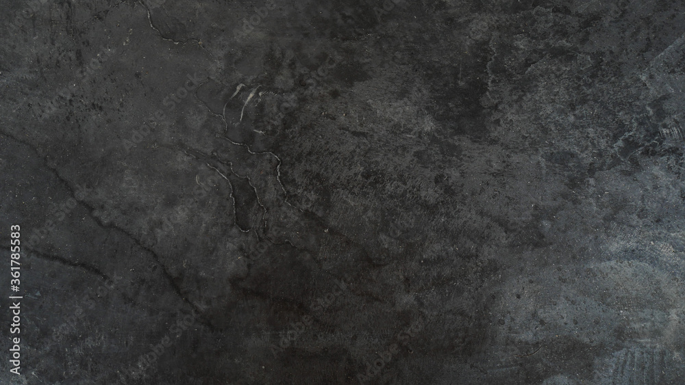 black cement concrete wall for background