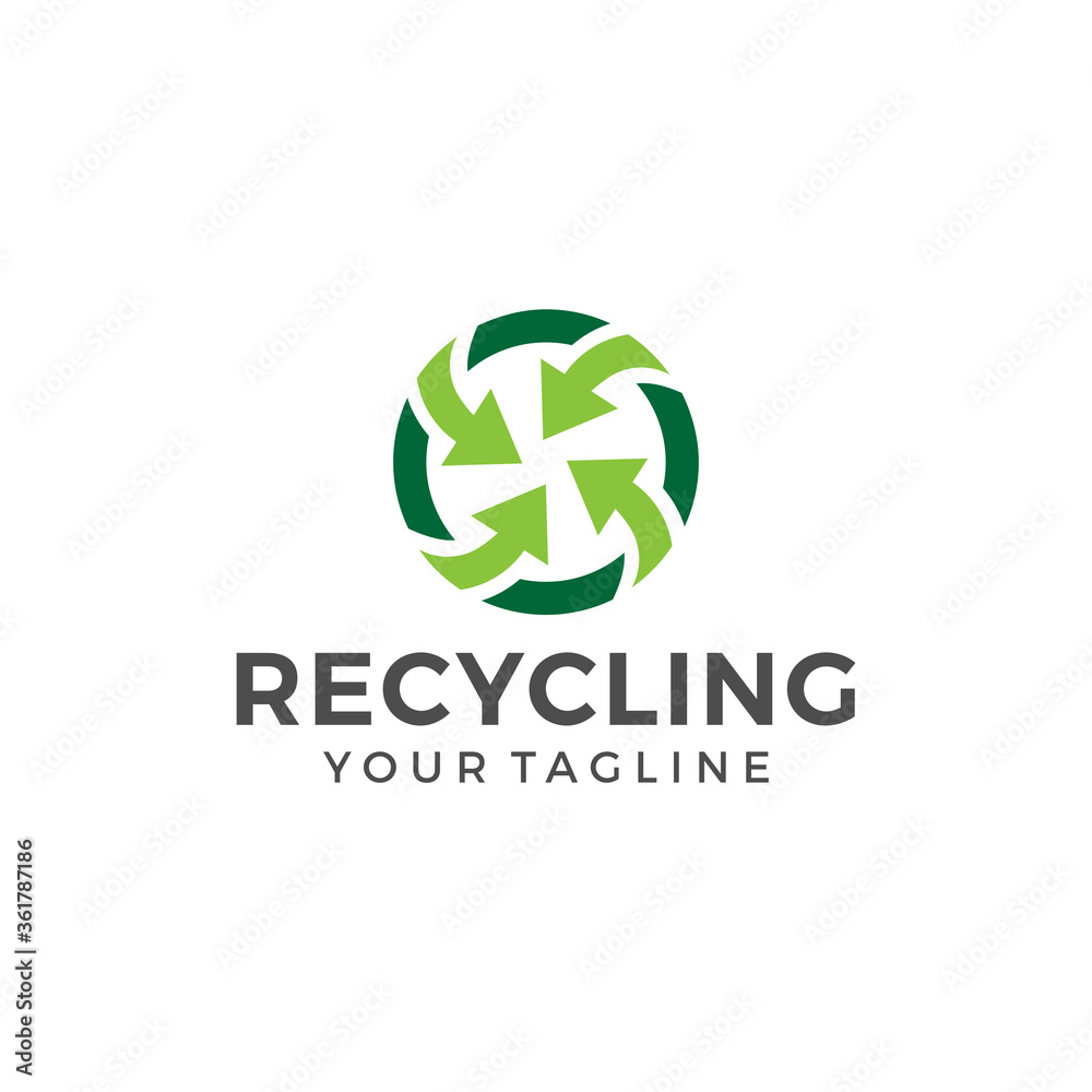 Recycle logo or icon template vector design illustration
Recycle logo or icon template vector design illustration