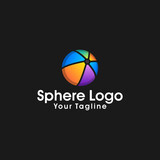 Sphere Circle abstract Corporate vector logo design
