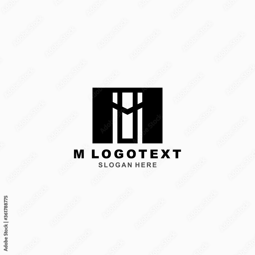 M Letter Logo Template, Logo Icons, Letter Icons