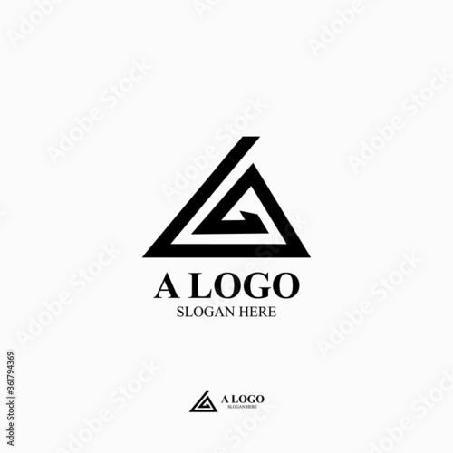 A Letter Logo Template, Logo Icons, Letter Icons