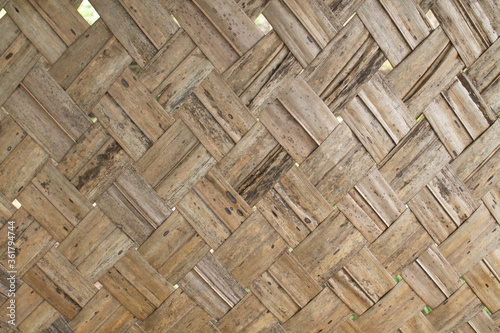 coconut mat structure background