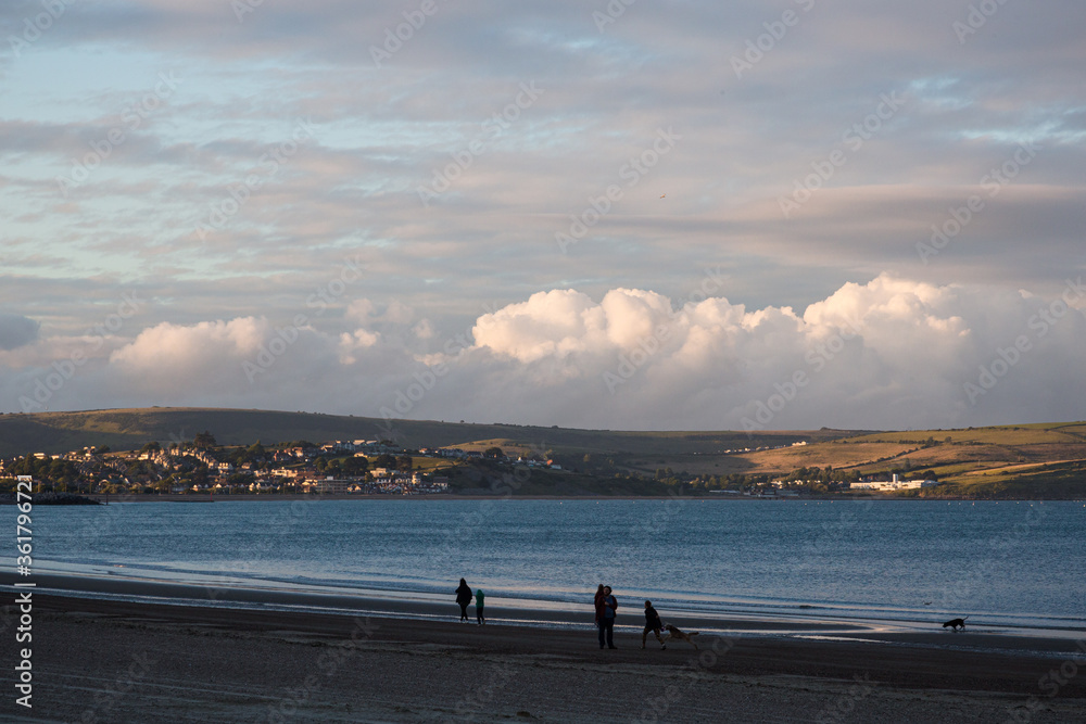 Weymouth sea front on an early summer evening Weymouth sea front on an early summer evening