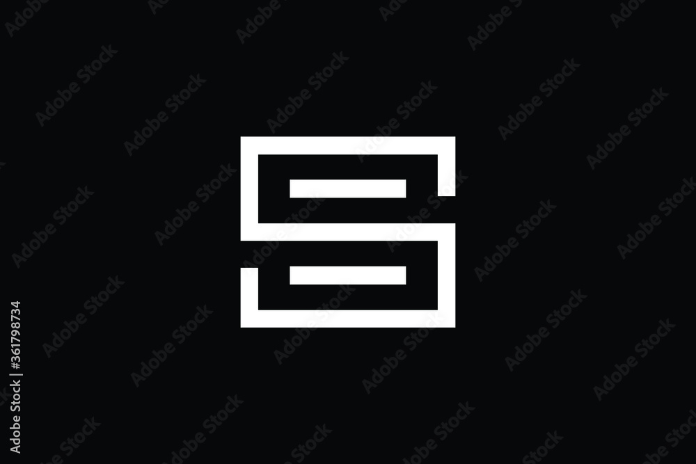 Minimal elegant monogram art logo. Outstanding professional trendy awesome artistic S SE ES initial based Alphabet icon logo. Premium Business logo White color on black background Minimal elegant monogram art logo. Outstanding professional trendy awesome artistic S SE ES initial based Alphabet icon logo. Premium Business logo White color on black background
