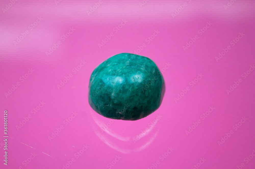 Amazonite, also known as Amazonstone, is a green tectosilicate mineral, a variety of the potassium feldspar.