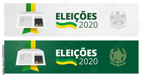 2020 Elections - Brazil Electronic ballot box