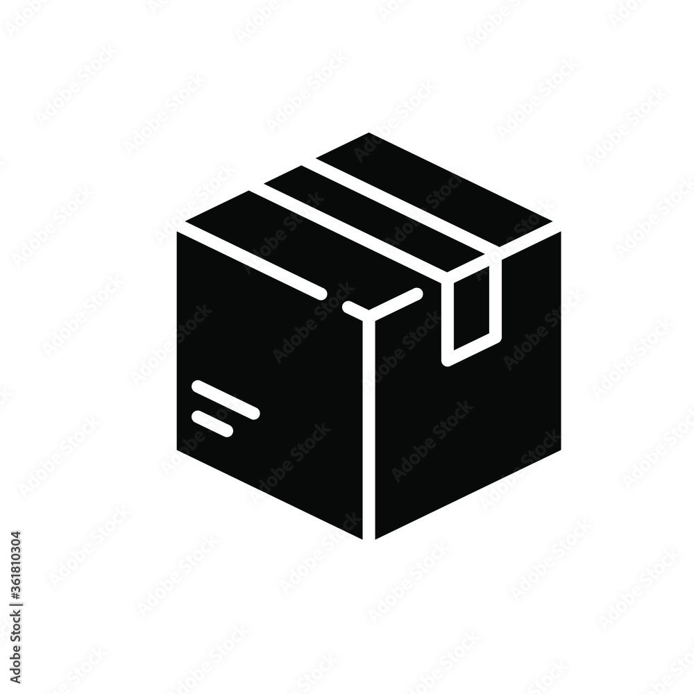 Box, Package, Parcel Isolated Flat Web Mobile Icon / Vector / Sign / Symbol Box, Package, Parcel Isolated Flat Web Mobile Icon / Vector / Sign / Symbol