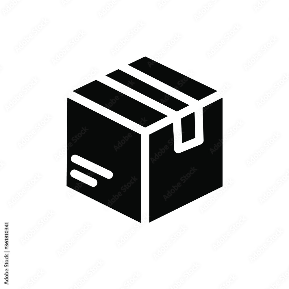 Box, Package, Parcel Isolated Flat Web Mobile Icon / Vector / Sign / Symbol Box, Package, Parcel Isolated Flat Web Mobile Icon / Vector / Sign / Symbol