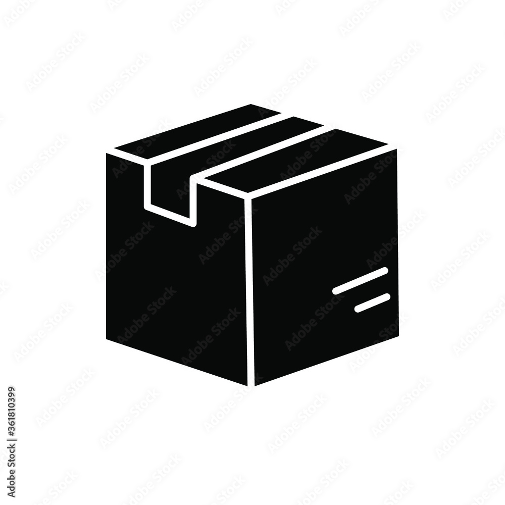 Box, Package, Parcel Isolated Flat Web Mobile Icon / Vector / Sign / Symbol Box, Package, Parcel Isolated Flat Web Mobile Icon / Vector / Sign / Symbol