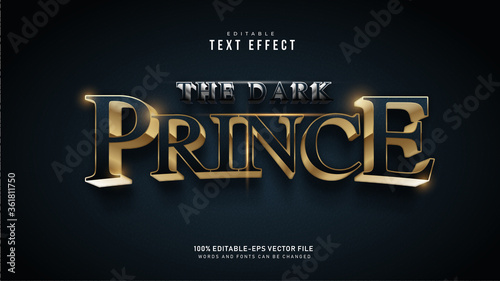 Dark Prince Text Effect
