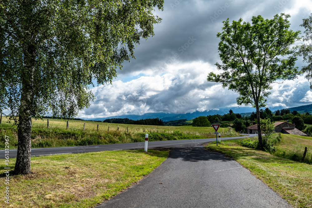 Obraz premium paysage d'Auvergne