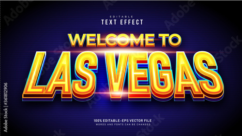 Las Vegas Text Effect