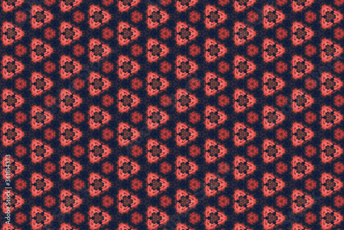 Red seamless pattern
