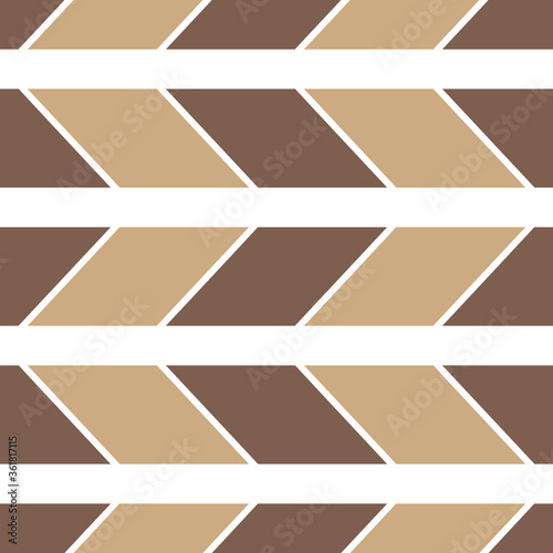 Seamless pattern with parallelograms on a white background. photo