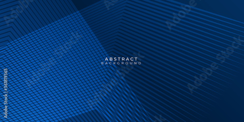 Abstract background dark blue lines stripes with modern corporate concept.